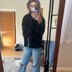 Black Jean Jacket